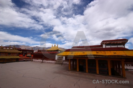 Tibet sky china roof altitude.