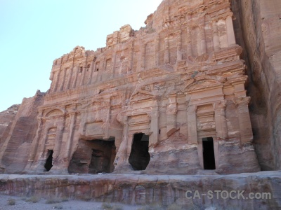 Tomb archaeological sky cliff western asia.