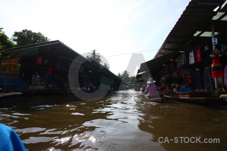 Ton khem floating sky thailand canal.