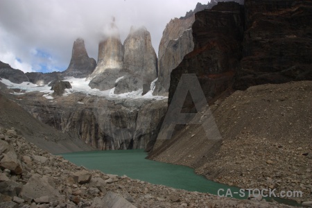 Torres del paine chile sky rock mountain.