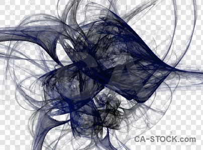 Transparent abstract fractal.