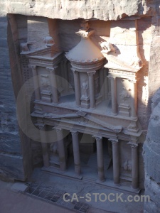 Treasury jordan pillar historic carving.