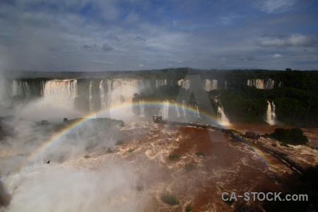 Tree iguacu falls cloud iguazu spray.