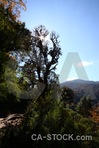 Trek south asia annapurna sanctuary sky nepal.