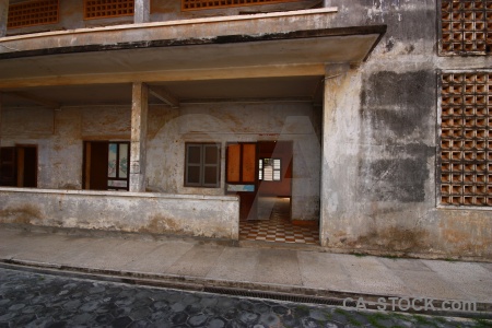 Tuol sleng genocide museum southeast asia security prison 21 cambodia s.