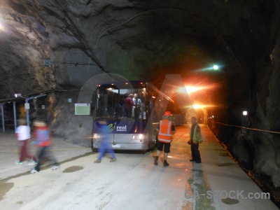 Underground south island power station rock fiordland.