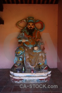 Unesco hue statue southeast asia god.