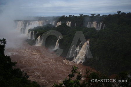 Unesco river water brazil iguazu.