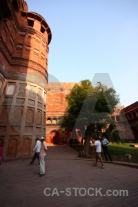 Unesco south asia building agra india.