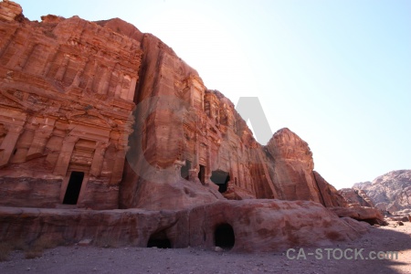 Unesco tomb western asia carving jordan.