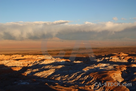 Valle de la luna south america valley of the moon cloud sky.