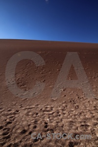 Valley of the moon cordillera de la sal desert sand south america.