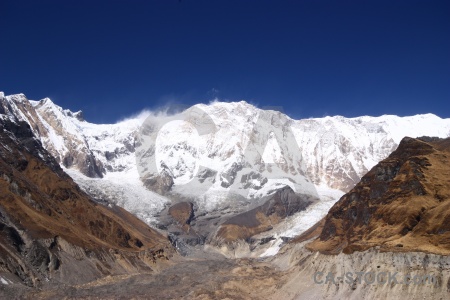 Valley trek himalayan base camp south asia.