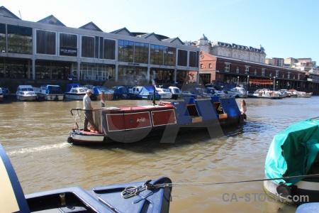 Vehicle boat europe river bristol.