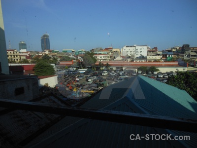 Vehicle car phnom penh asia sky.