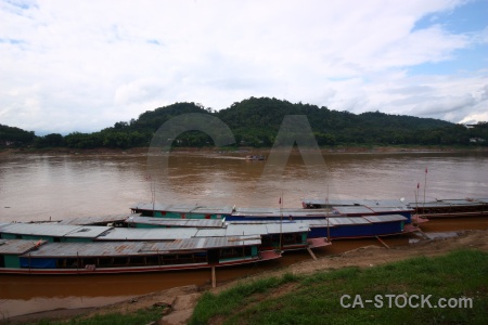 Vehicle cloud water river asia.