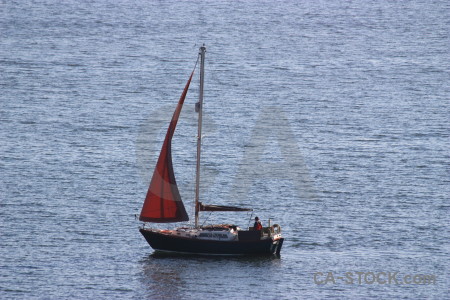 Vehicle person boat.