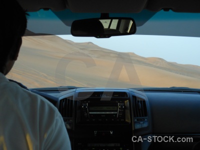 Vehicle sand desert middle east dubai.