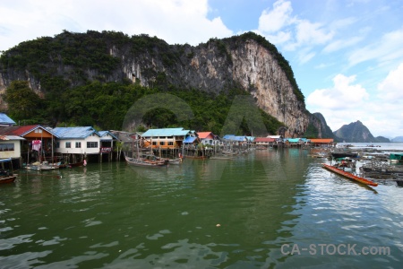 Village sea water cloud tropical.