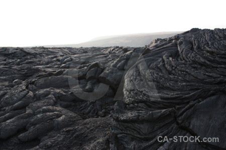 Volcanic white lava.