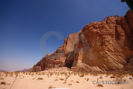 Wadi rum asia middle east bedouin rock.