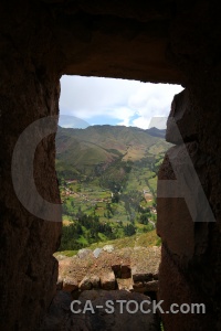 Wall ruin urubamba valley sky inca.