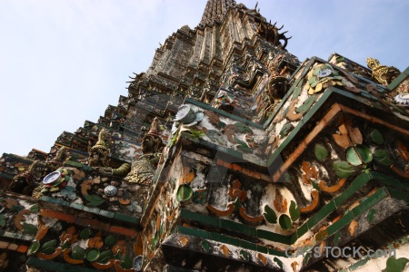 Wat arun sky yaksha buddhism thailand.