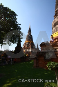 Wat yai chai mongkhon ayutthaya buddhist person asia.