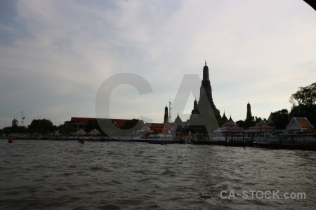 Water bangkok thailand cloud river.