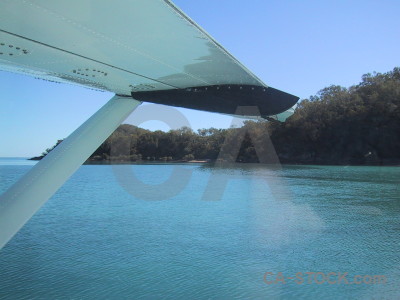 Water island blue cyan sea.