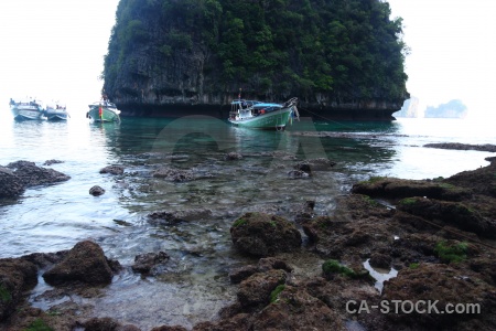 Water island cliff rock ko phi leh.