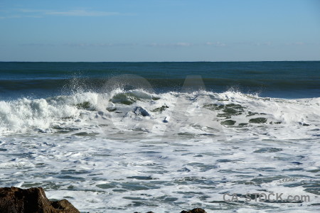 Water javea spain wave europe.