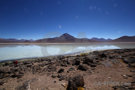 Water laguna blanca altitude sky bolivia.