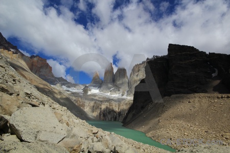 Water patagonia cloud stone circuit trek.