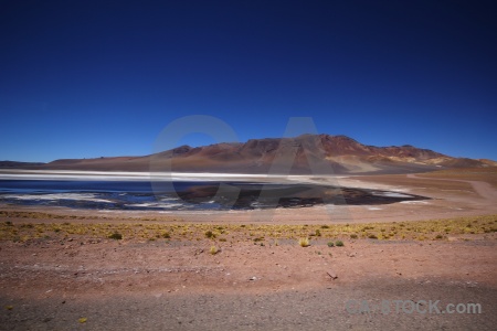 Water salt lake altitude flat mountain.