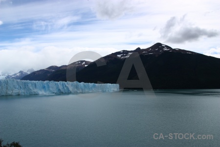 Water sky glacier lake patagonia.