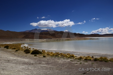 Water snowcap salt lake landscape altitude.