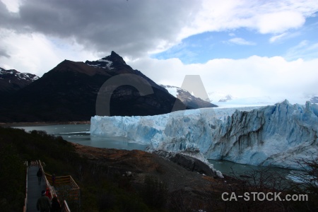 Water south america terminus lago argentino argentina.