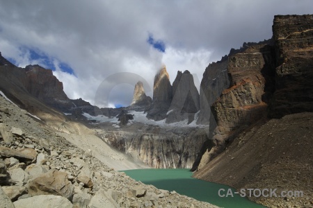 Water trek snow mountain patagonia.