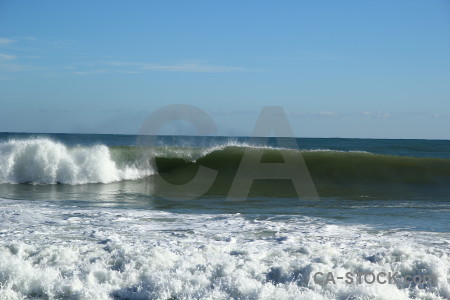 Water wave spain europe javea.