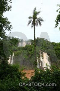 Waterfall water iguazu falls south america iguacu.