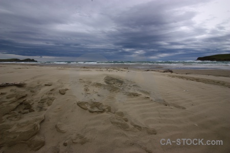 Wave owaka catlins water sand.