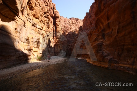 Western asia gorge mujib wadi middle east.