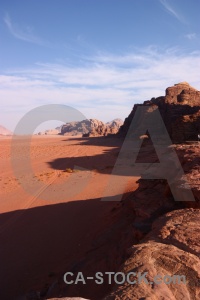 Western asia sand mountain jordan wadi rum.