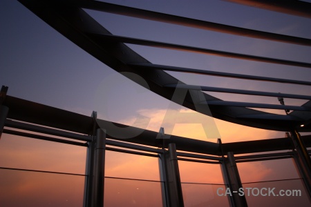 Western asia sunrise sky burj khalifa sunset.