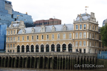 White building bridge.