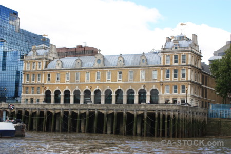 White building bridge.