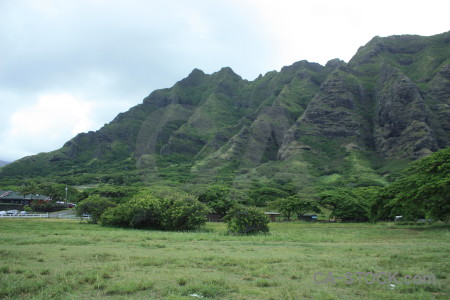 White green mountain.