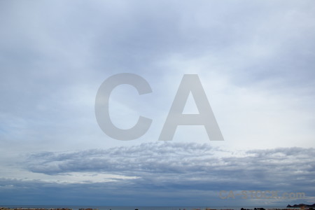 White javea europe spain cloud.