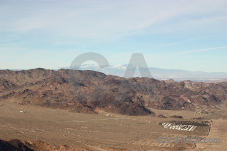 White mountain landscape rock desert.